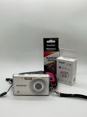 Olympus FE 14 Megapixel Compact Digital Camera with Wrist Strap